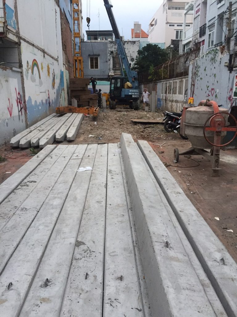 các bước thi công nhà phố 