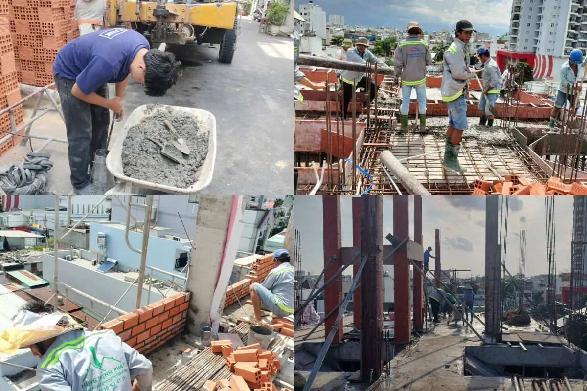 đơn giá xây dựng hoàn thiện nhà phố