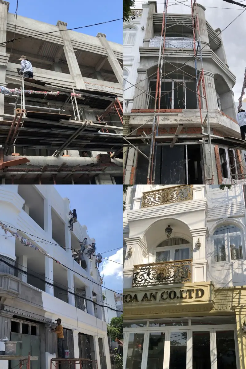thiết kế và thi công nhà trọn gói